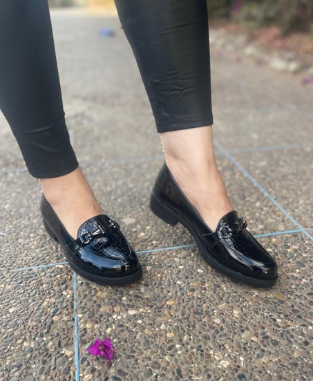 (التوصيل 10 دراهم)حذاء نسائي جلد طبيعي