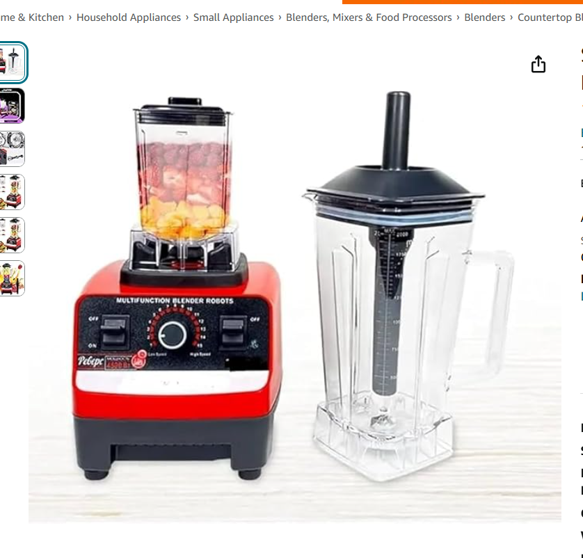 • خلاط Silver Crest + مطحنة 4500 وات