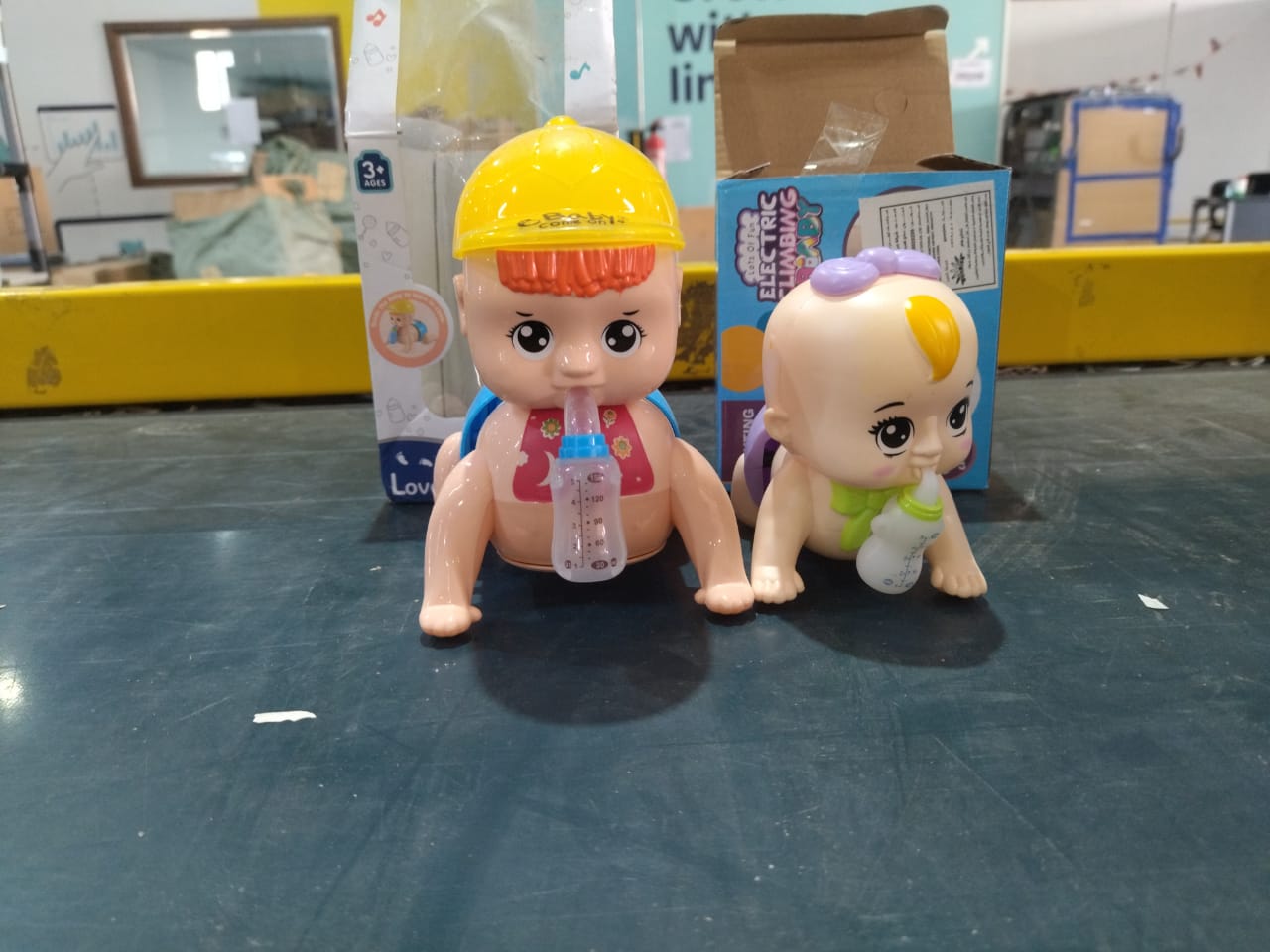 • لعبة زحف البيبى