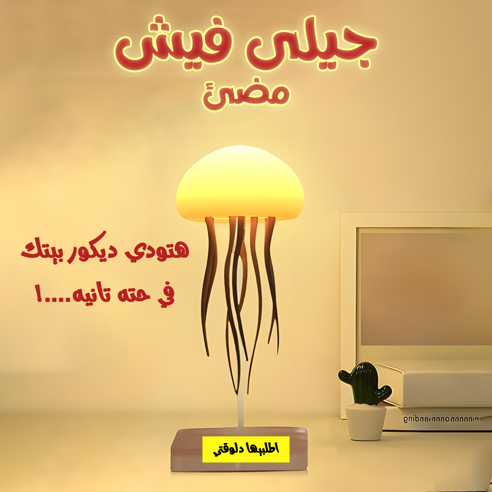 • جيلى فيش مضئ