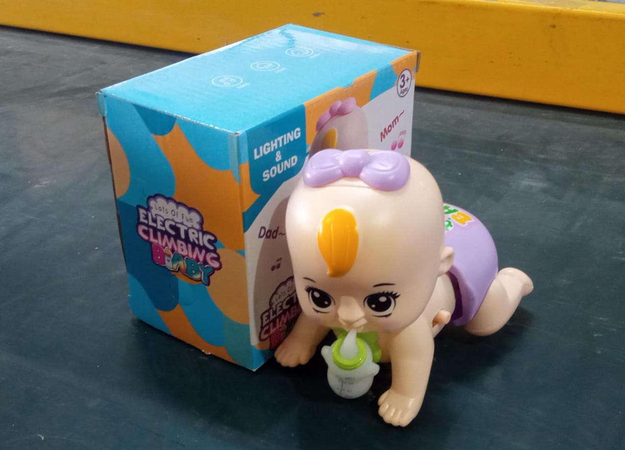 • لعبة زحف البيبى