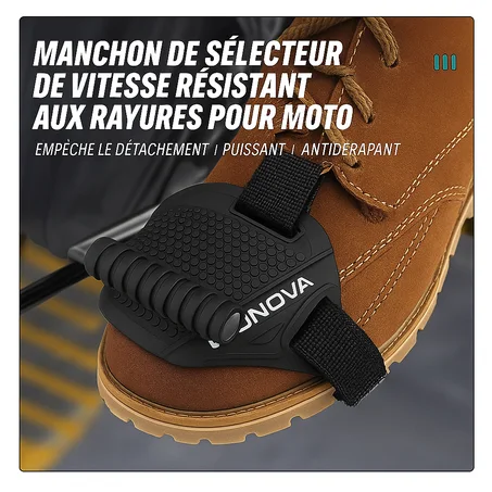 Protecteur de Sélecteur de Vitesse Moto – Résistant aux Rayures & Antidérapant