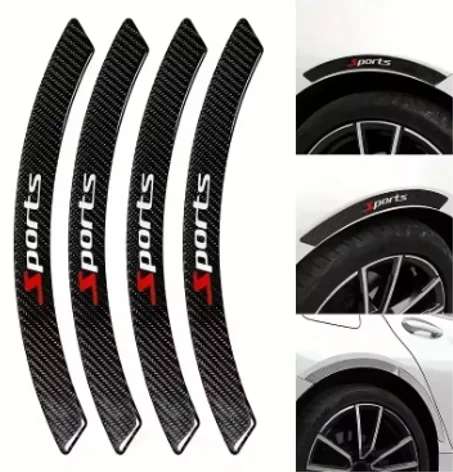 Protection Carbone Style Sport ( 4 Pièces )