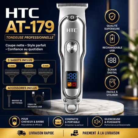 TONDEUSE PROFESSIONNELLE HTC AT-179