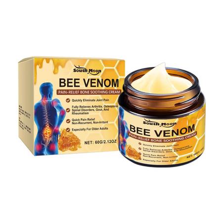 Crema de veneno de abeja para aliviar el dolor y curar los huesos