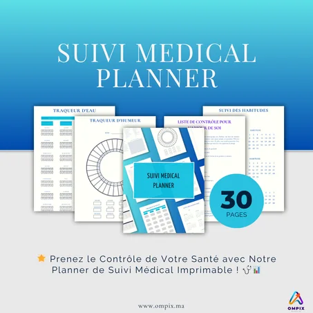 Suivi Medical Planner - Version Française.