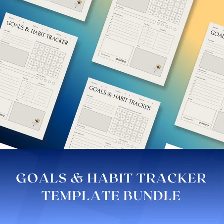 Goals & Habit  - version Anglais