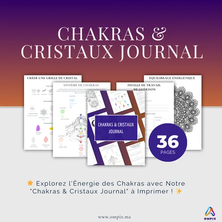 Chakras & Cristaux journal  - Version Français