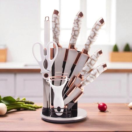 Ensemble de couteaux de cuisine de 9 pièces