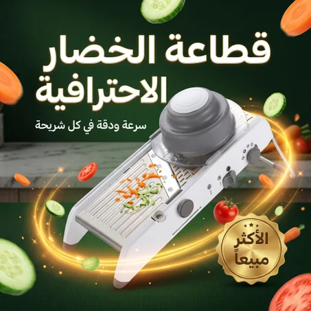 قطاعة الخضروات والفواكه متعددة الوظائف