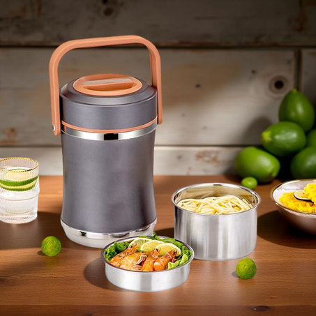 Boîte à Lunch Isotherme en Acier Inoxydable