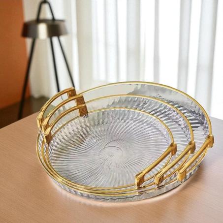 Set de 3 Plateaux en Plastique – Pratiques & Élégants