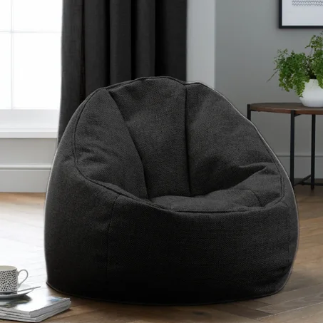 Pouf Elégance Noir