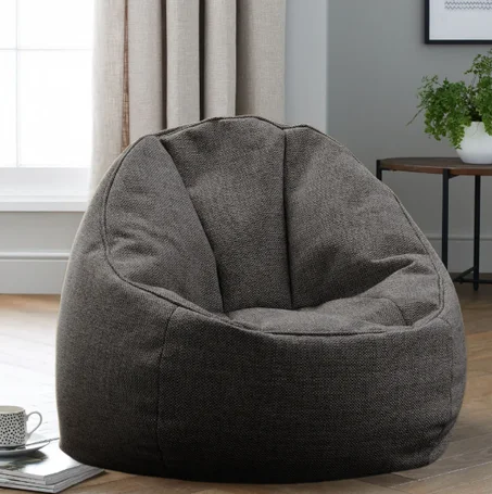 Pouf Elégance Gris Foncé