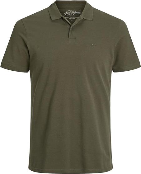 تي شيرت بولو جيه جي بيسيك للرجال من جاك اند جونز