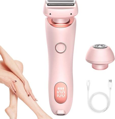 جهاز إزالة شعر الجسم  ٢ في ١ -– بدون ألم أو آثار جانبية