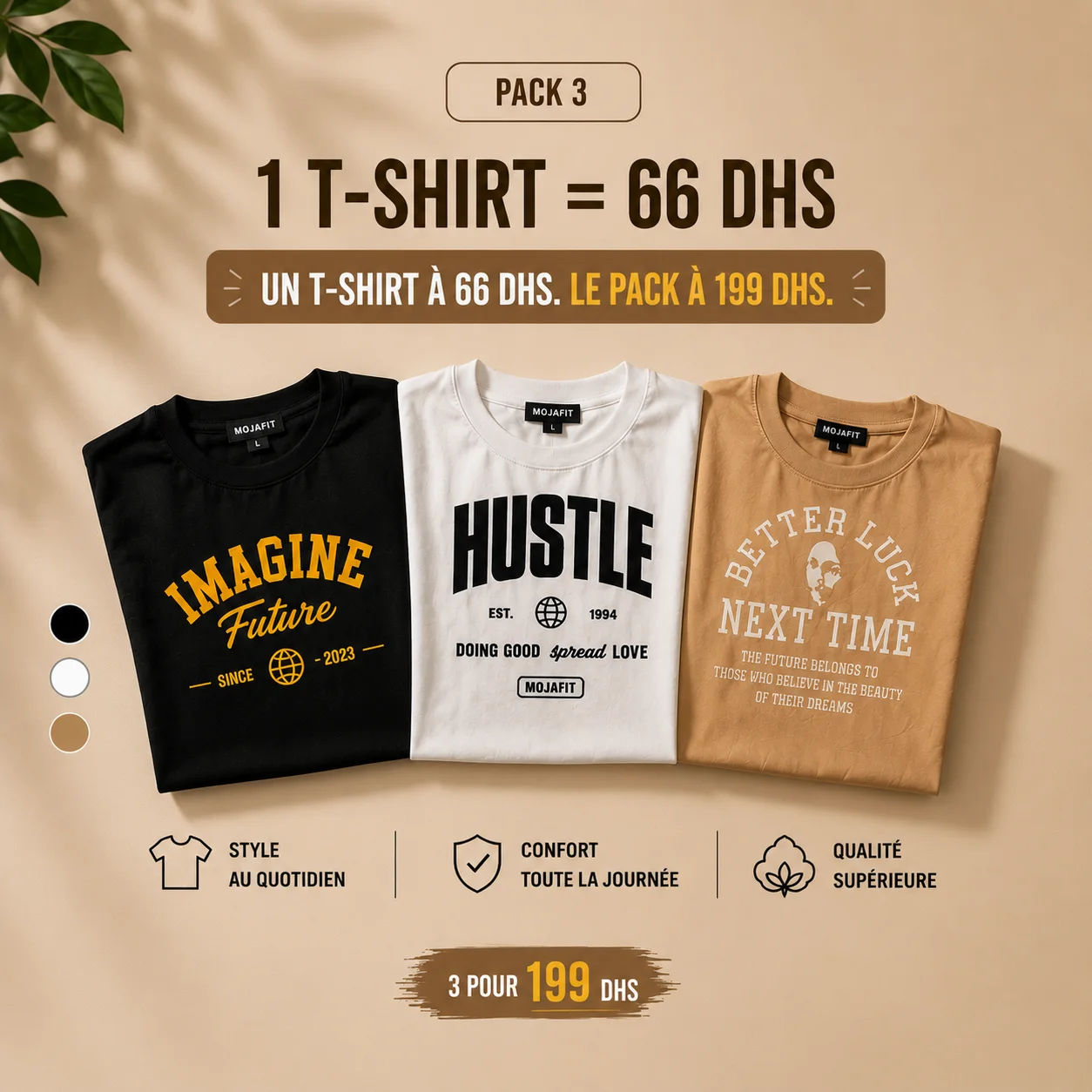 Pack 3 T-shirts #1