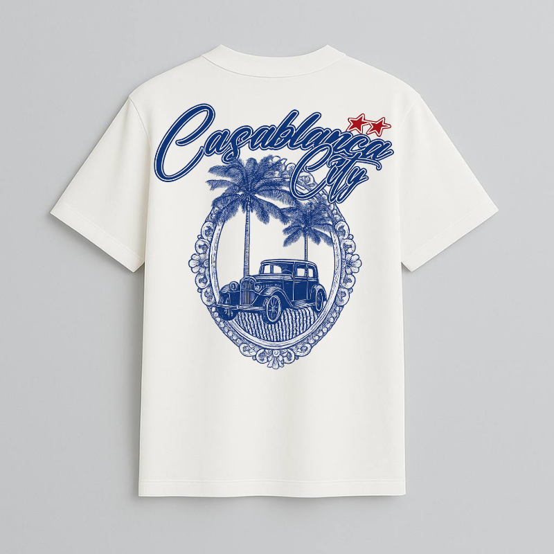 casablanca city T-shirt