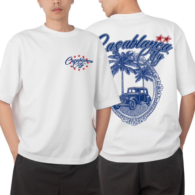 casablanca city T-shirt