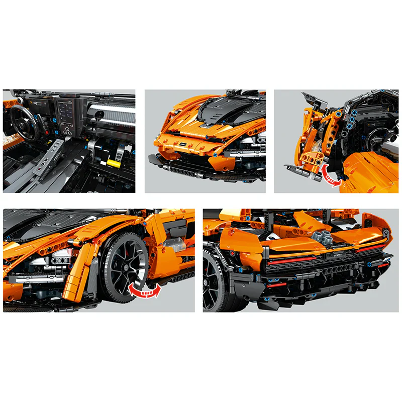 MCLAREN SENNA - 3628PCS Building Block Car