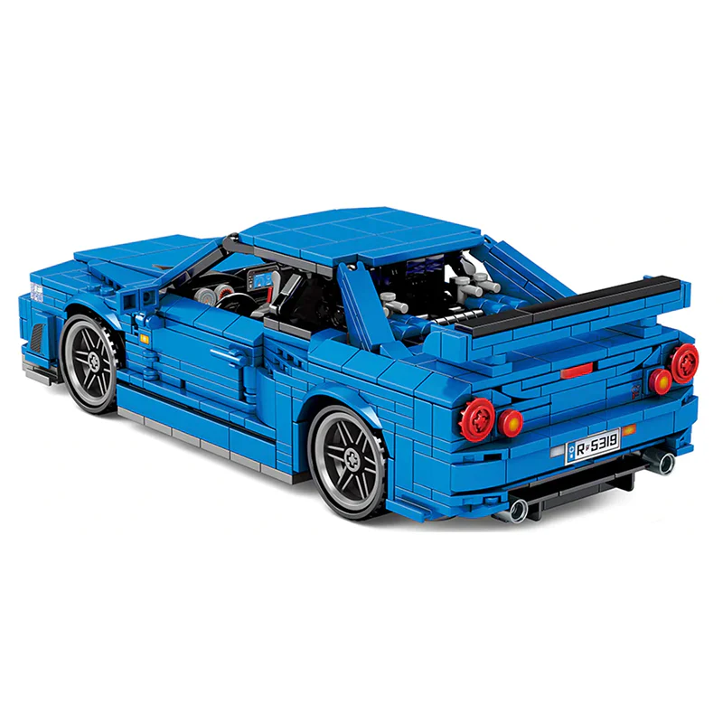 GODZILLA R34 - 833PCS Brick Car Model Kit