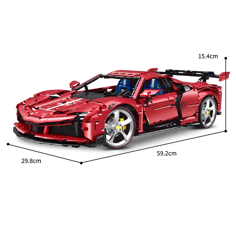 LIMITED EDITION SF90 - 3981PCS Supercar Building Blocks