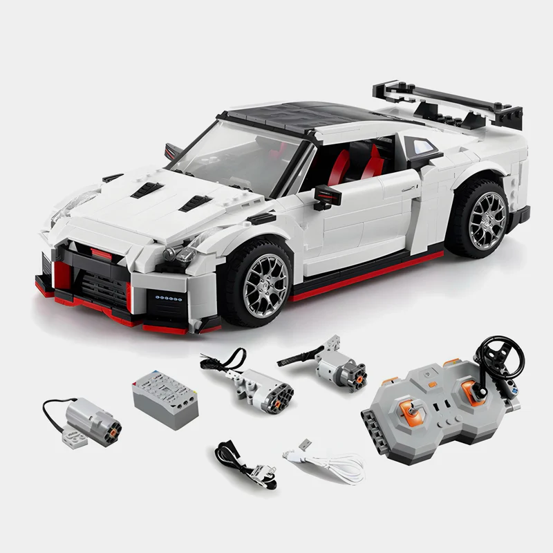 REMOTE CONTROLLED R35 GODZILLA - 1322PCS Technic Car Model