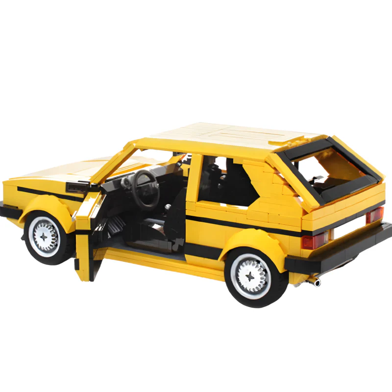 VW GOLF GTI (1983) - 1390PCS Building Block Car