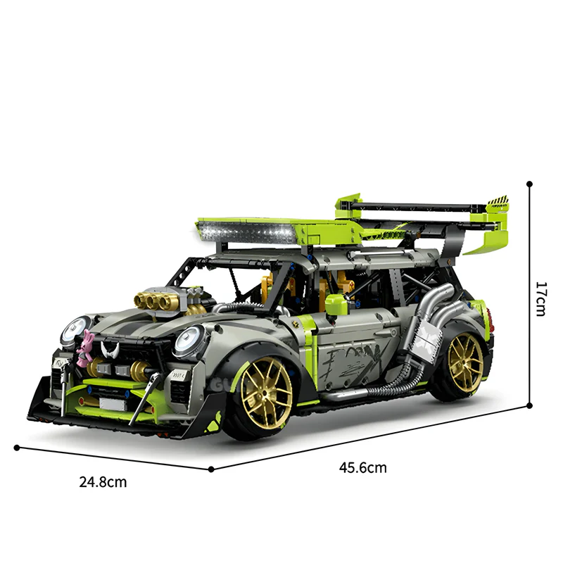 THE ULTIMATE BRITISH BUG - 2549PCS Brick Car Model Kit