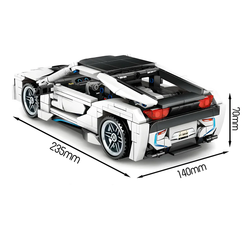 GERMAN HYBRID  625PCS - Technic Car Model