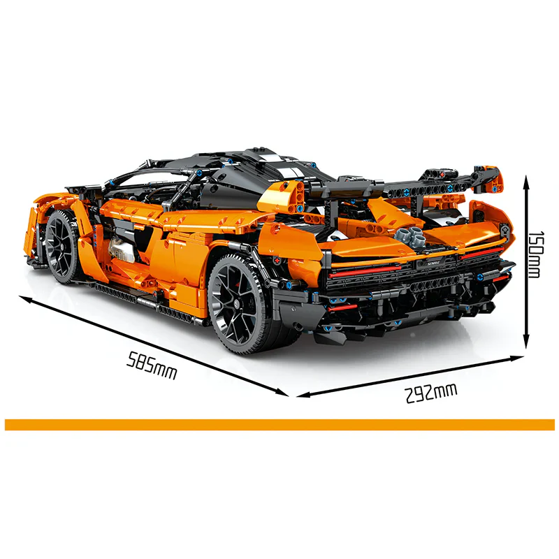 MCLAREN SENNA - 3628PCS Building Block Car
