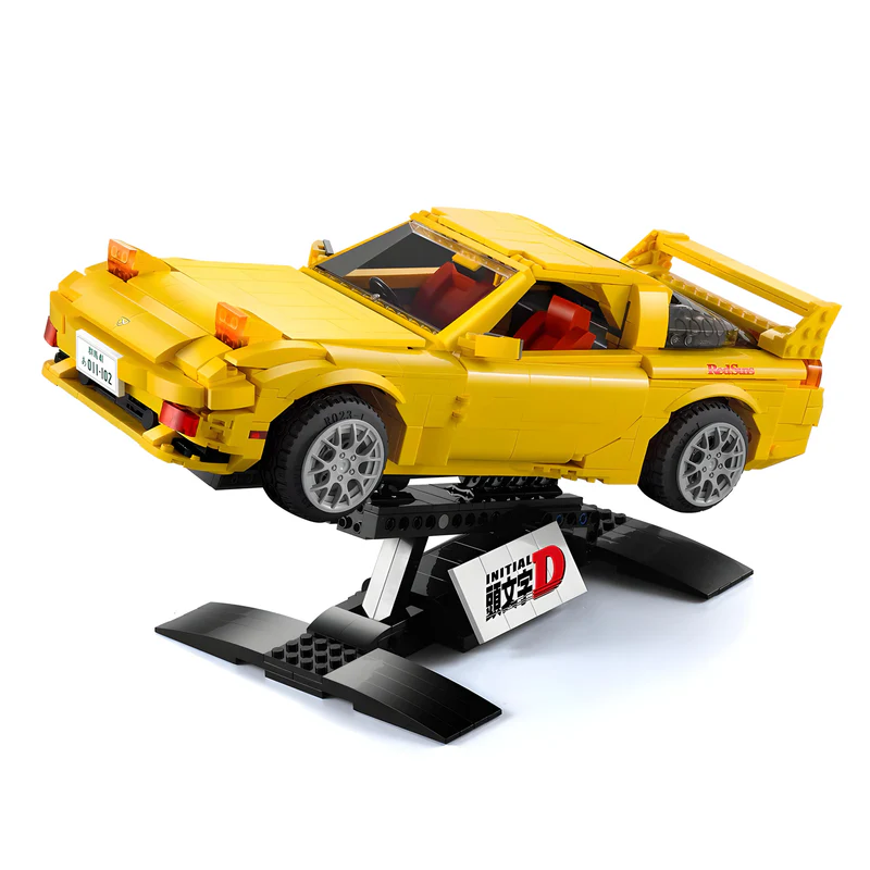 INITIAL D FD3S RX-7 - 1655PCS Brick Car Model Kit