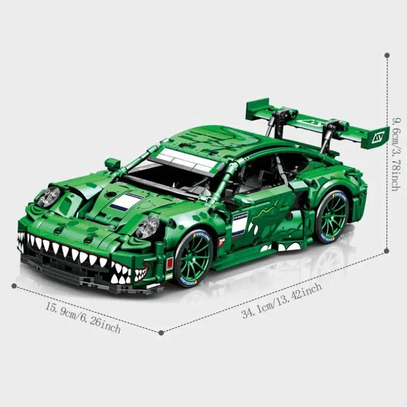 PORSCHE 911 GT-RAWR - 1521PCS Technic Car Model