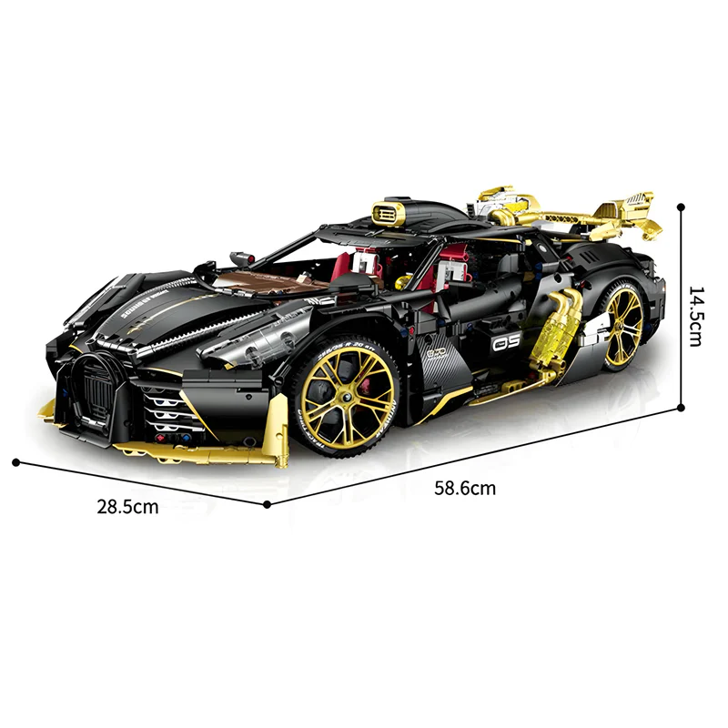 GERMAN CYBERTUNED HYPERCAR - 4364PCS Collector’s Edition Car Model