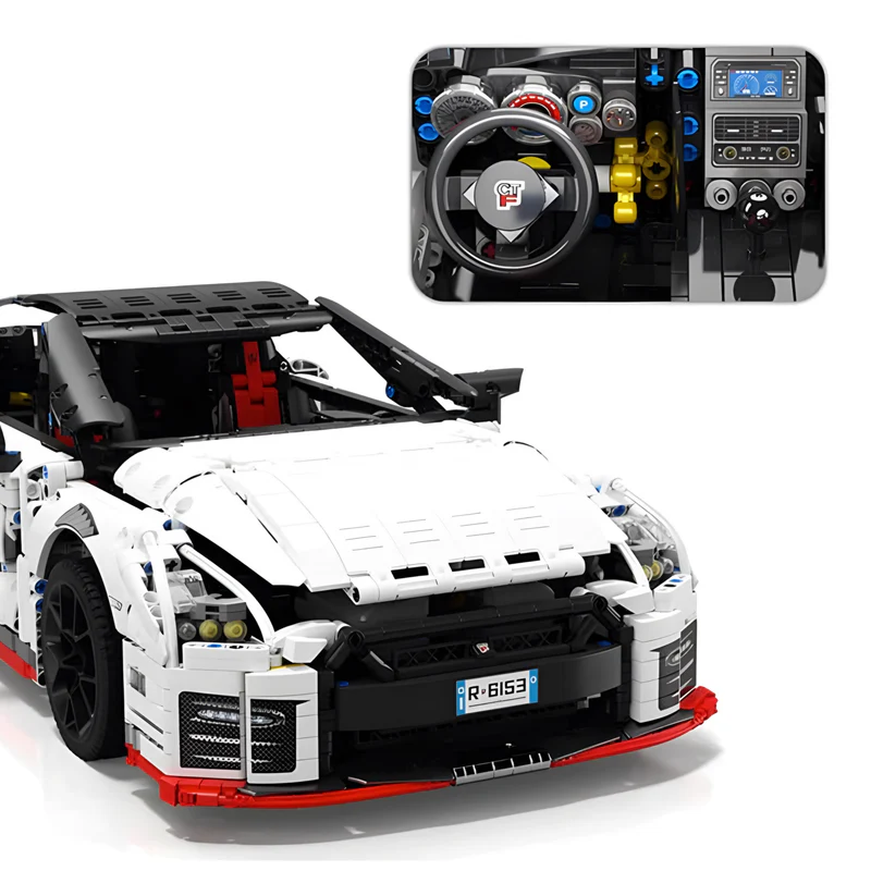 NISSAN R35 GTR - 4097PCS Compatible Building Kit for Adult Collectors