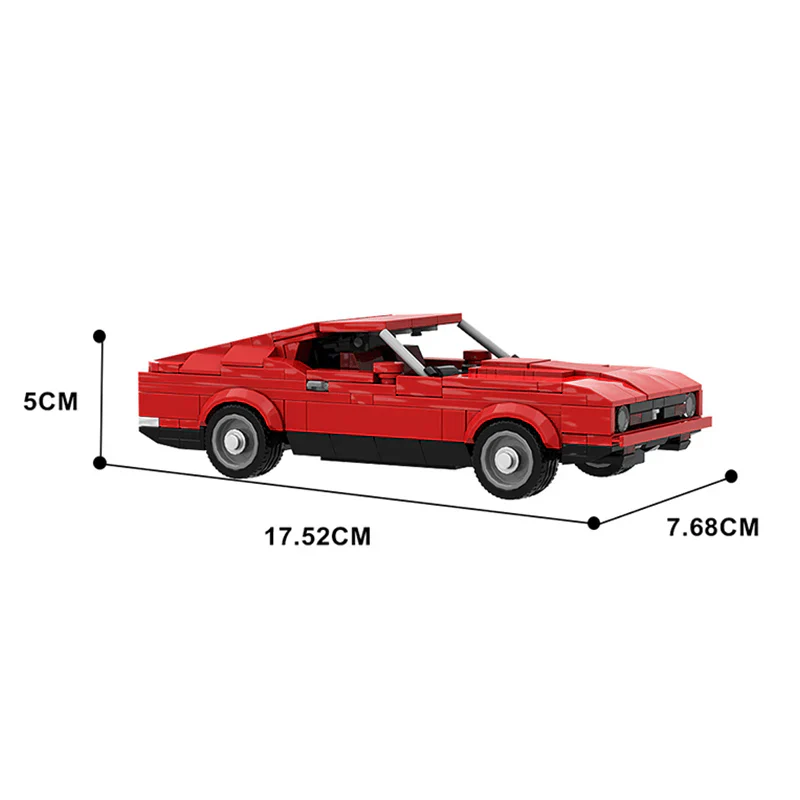 1970S AMERICAN MUSCLE - 359PCS Technic Car Model