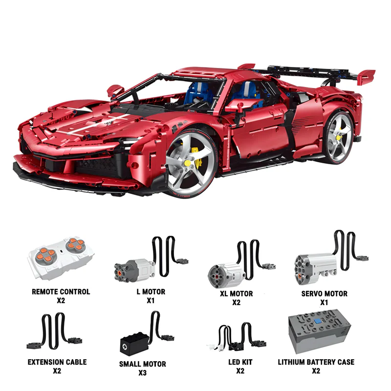 LIMITED EDITION SF90 - 3981PCS Supercar Building Blocks