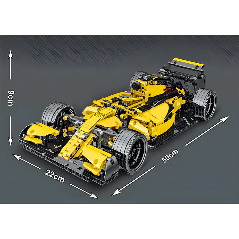 SINGLE SEATER RACE CAR  1084PCS - Technic-Compatible Car
