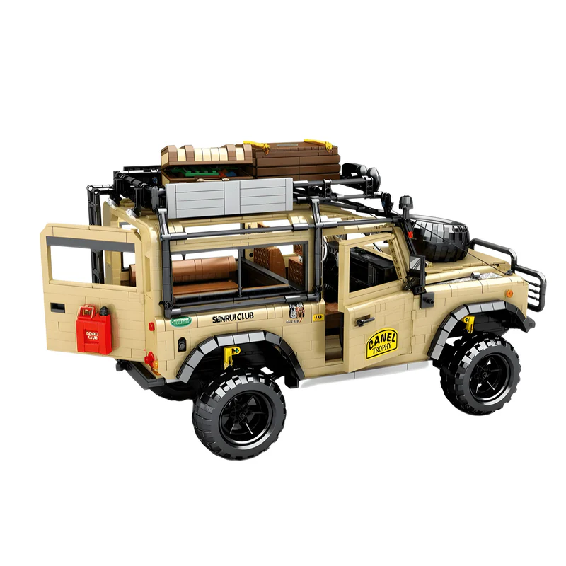 THE LEGENDARY CAMEL TROPHY  4631PCS - Customizable Car Building Kit