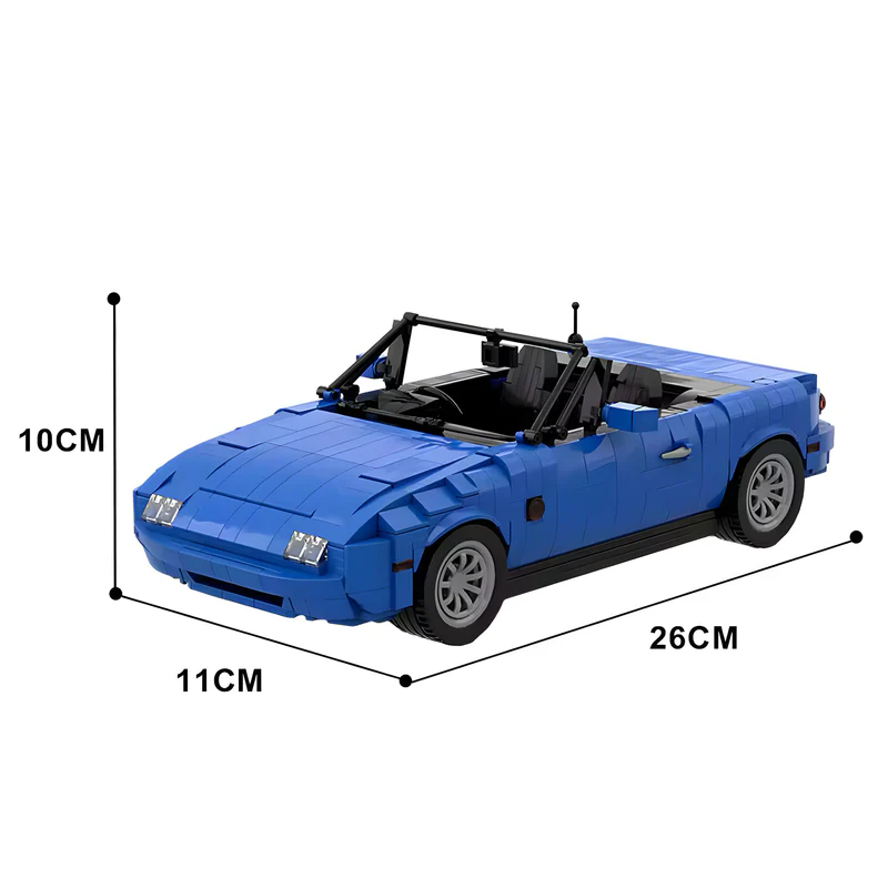 NA NATURALLY ASPIRATED JDM ICON | 1352PCS Brick Car Model Kit