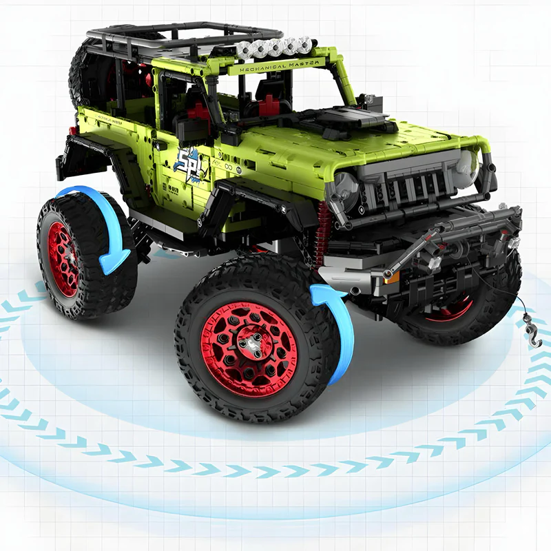 THE ULTIMATE 1_6 SCALE OFF-ROADER - 2544PCS Building Block Car