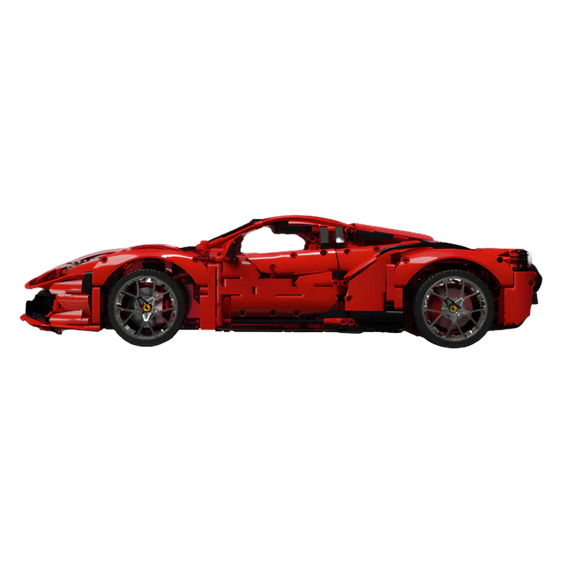 FERRARI 296 GTB - 3380PCS Building Block Car