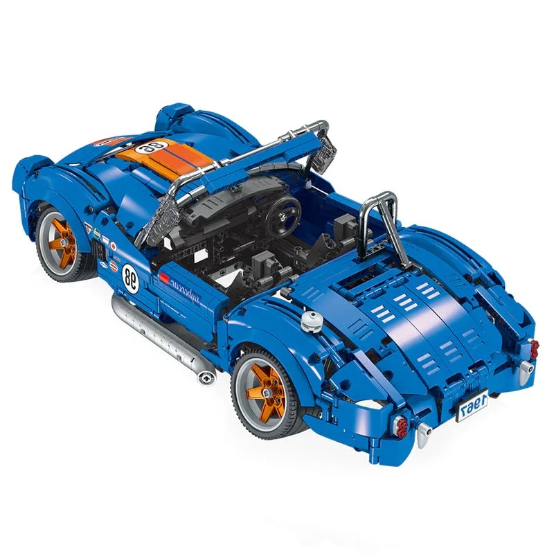 SLAMMED AMERICAN MUSCLE CAR - 1817PCS Building Block Car