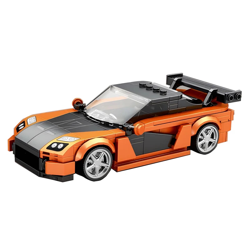 HAN'S SINGLE TURBO RX-7 | 392PCS Brick Car Model Kit
