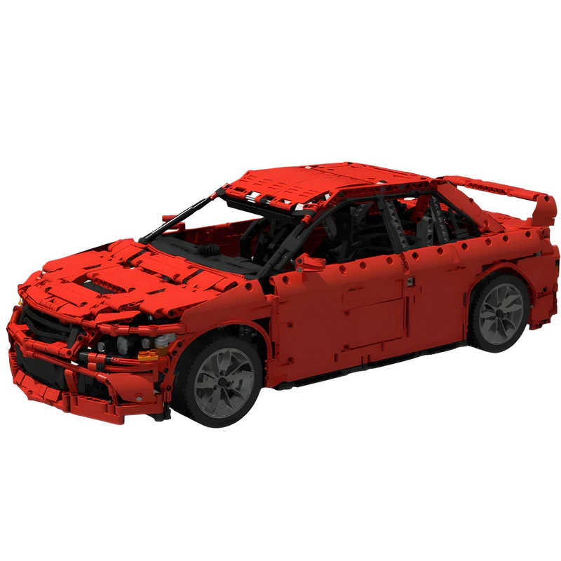THE ICONIC EVO 9 | 2300PCS Brick Car Model Kit
