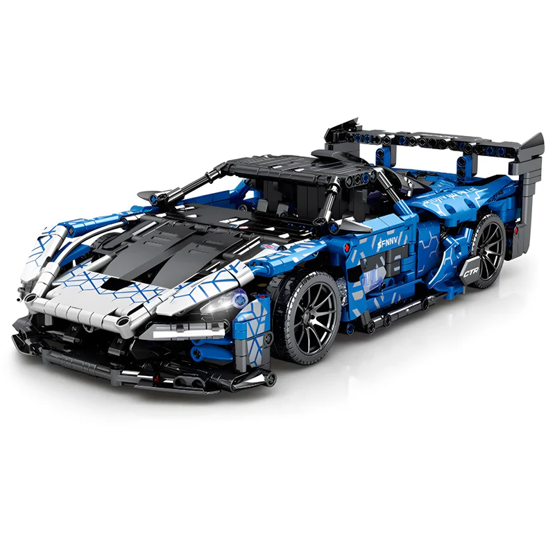 REMOTE CONTROLLED SENNA GTR | 1404PCS Building Blocks