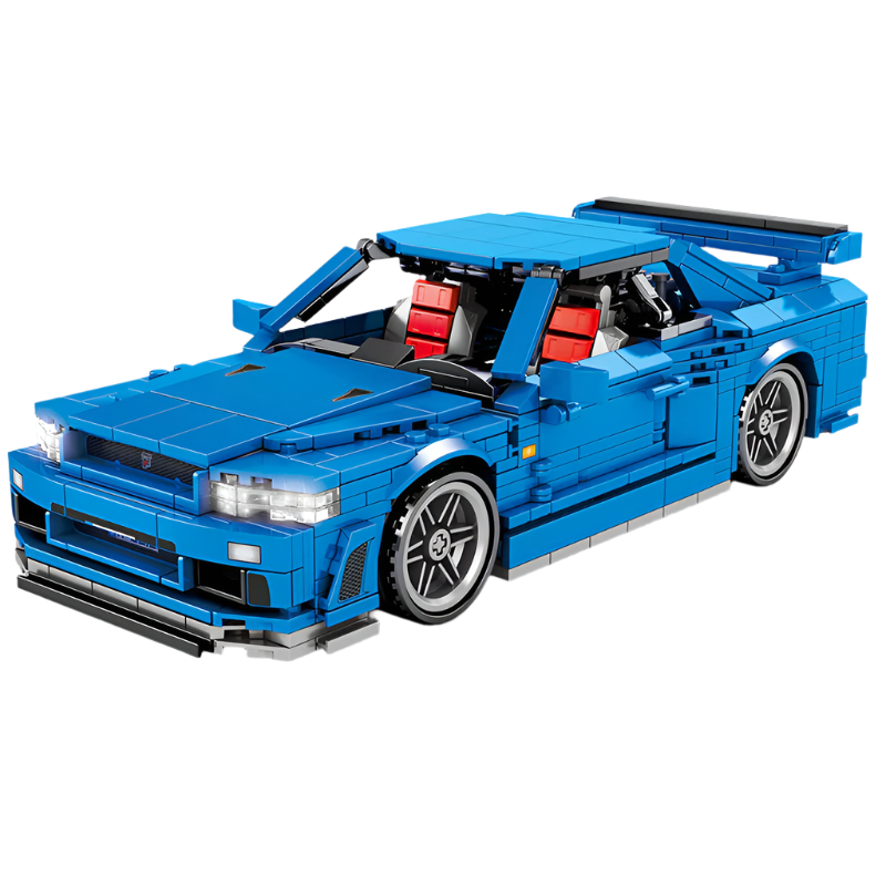 GODZILLA R34 | 833PCS Brick Car Model Kit