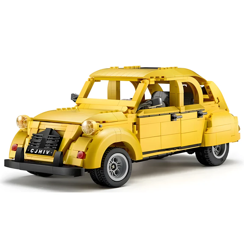 REMOTE CONTROLLED CITROEN 2CV | 1238PCS Brick Car Model Kit