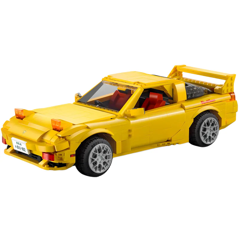 INITIAL D FD3S RX-7 | 1655PCS Brick Car Model Kit