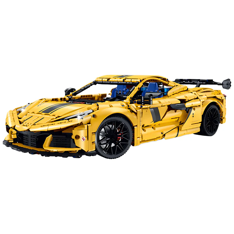 THE ALL AMERICAN SUPERCAR | 3787PCS Building Block Car